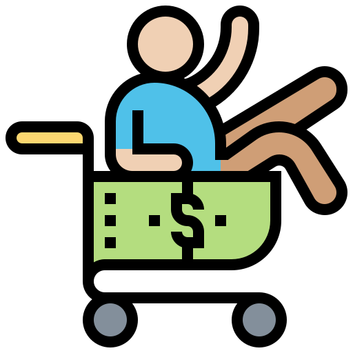 Ícone Teste de Consumismo